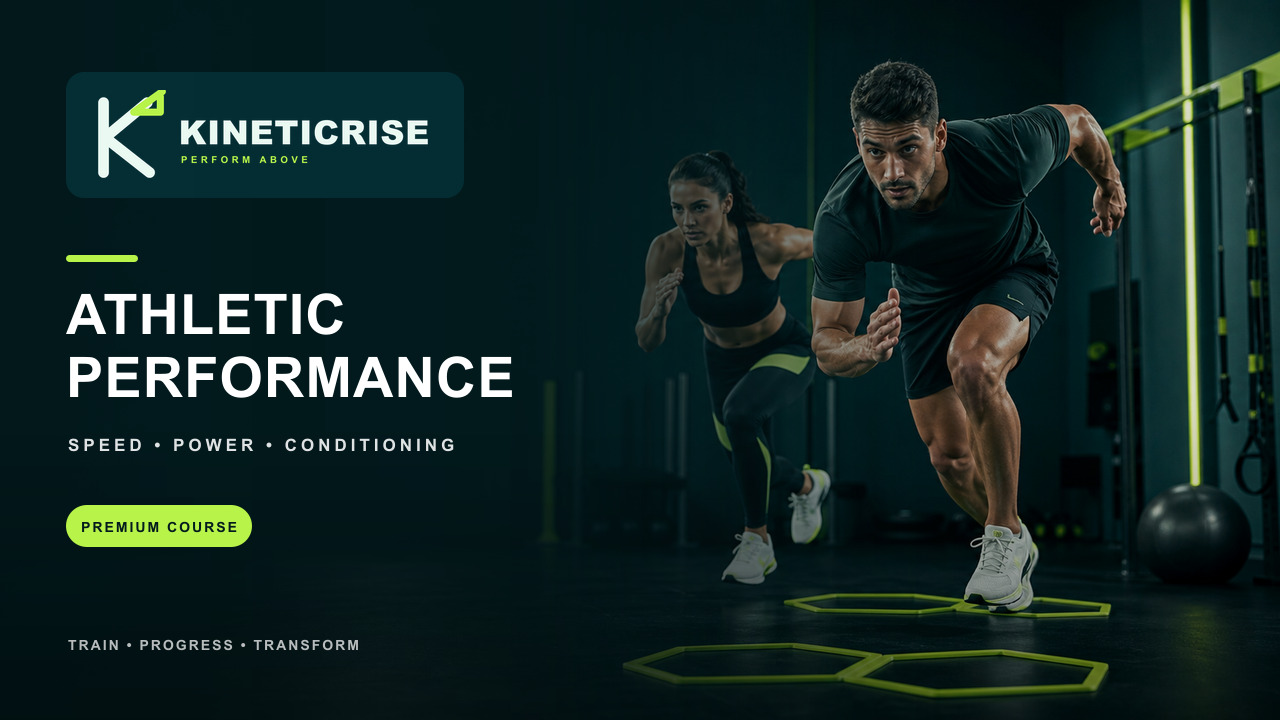 KineticRise — Performance Stream template preview