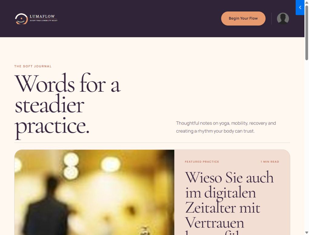 Blog template