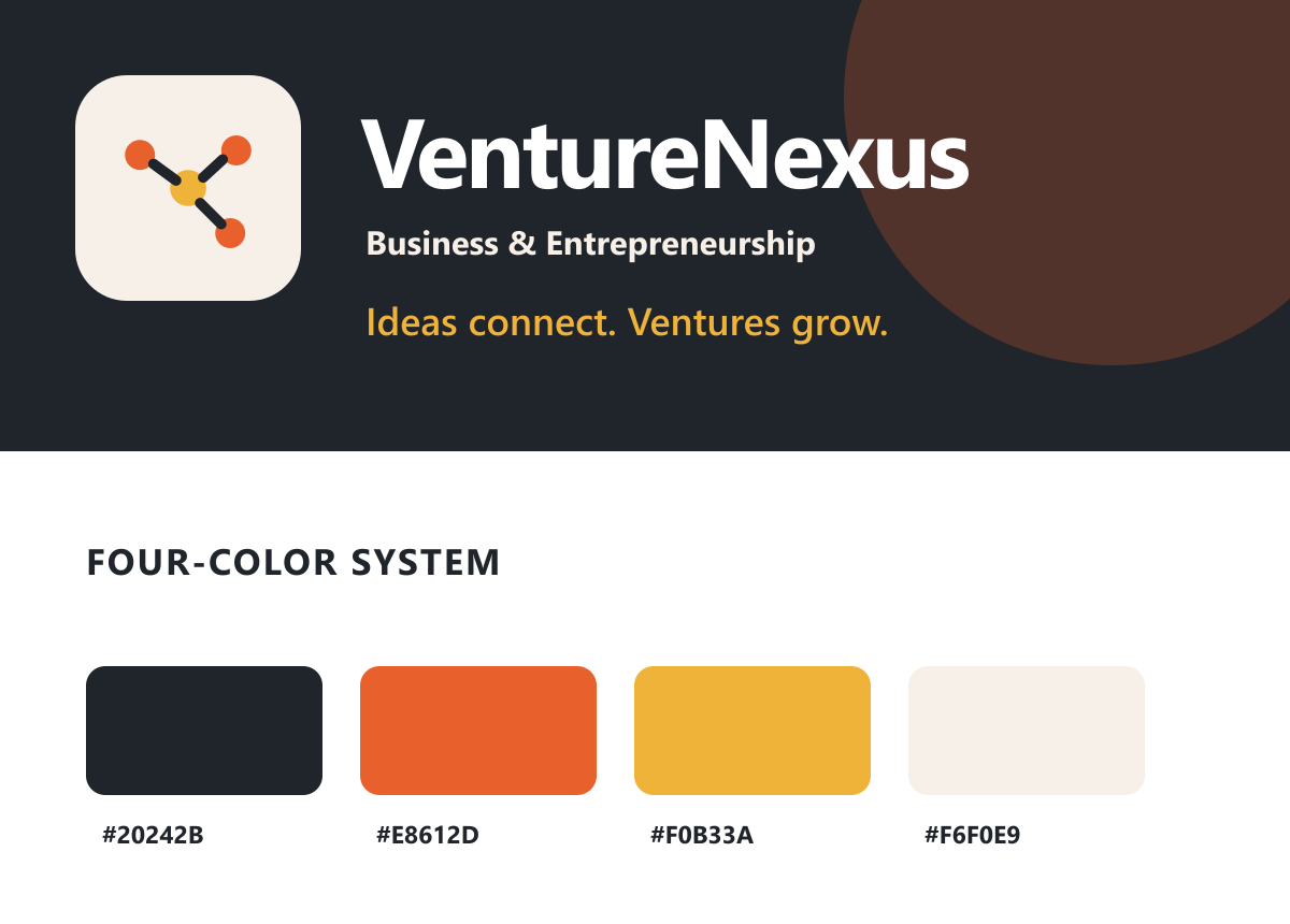 VentureNexus brand board