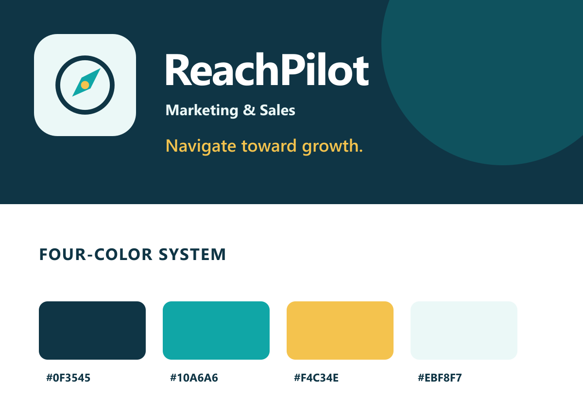 ReachPilot brand board