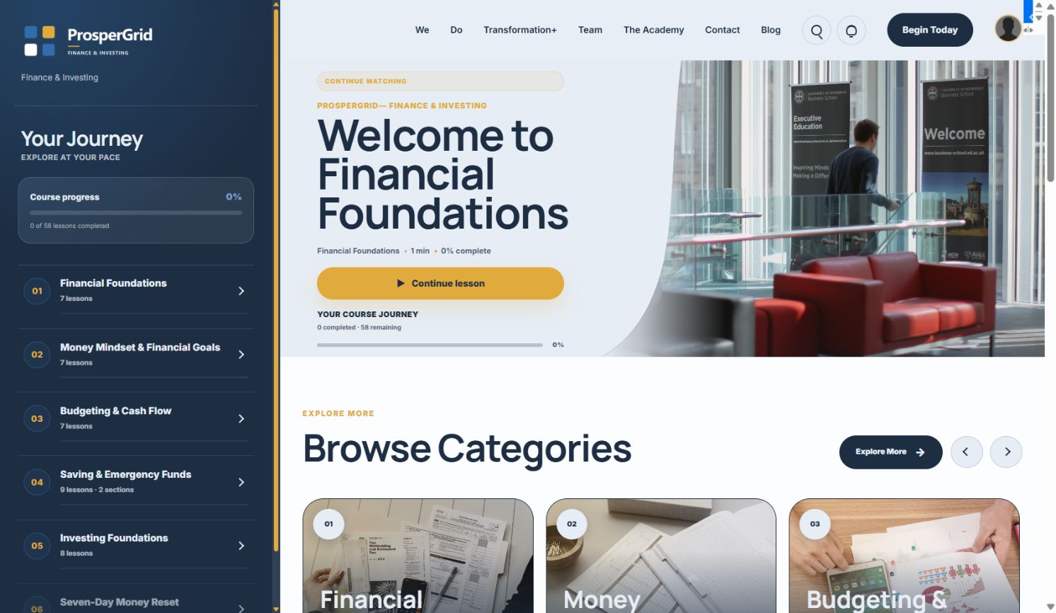 ProsperGrid member home