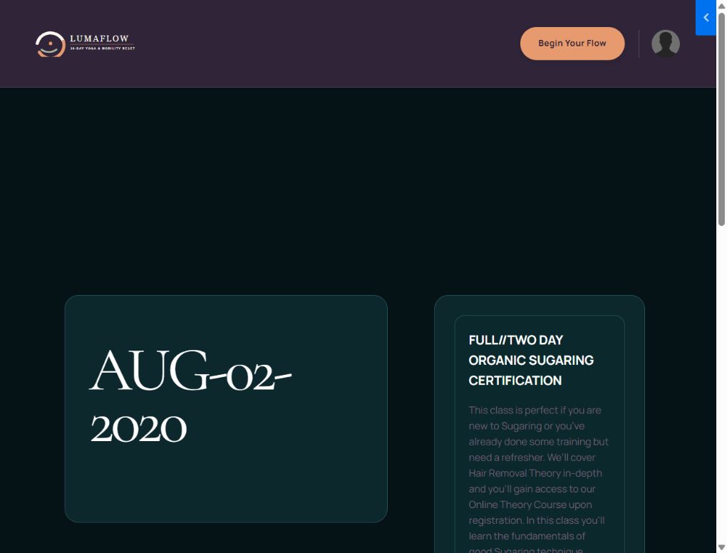 Sales Page template