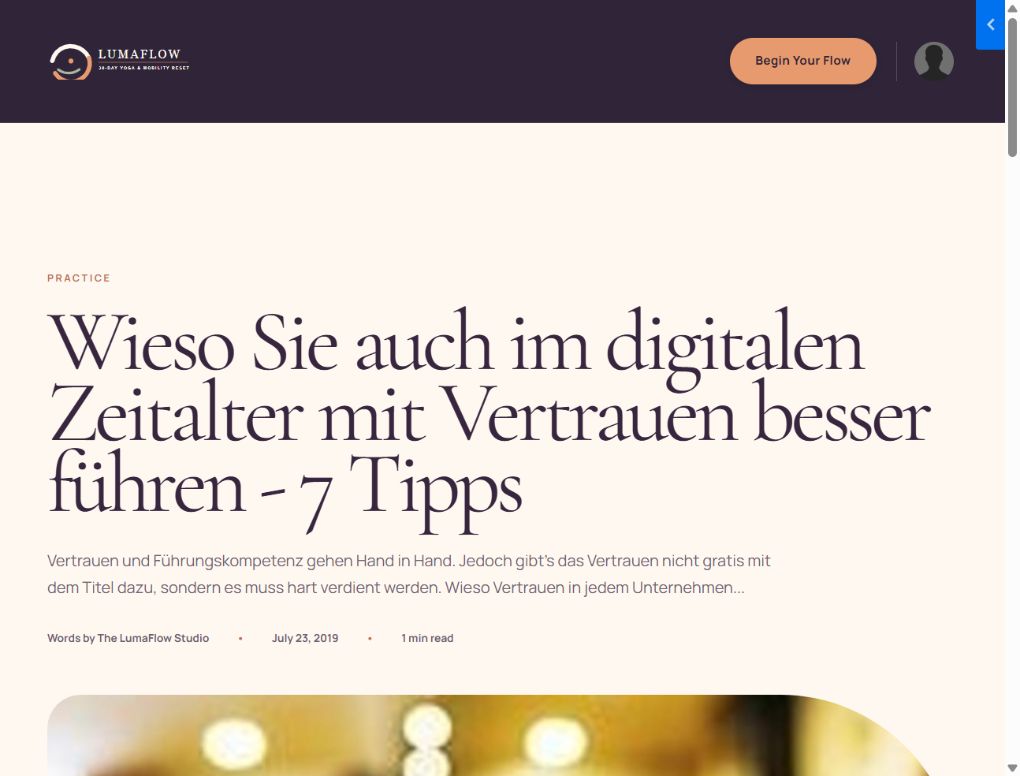 Blog Post template