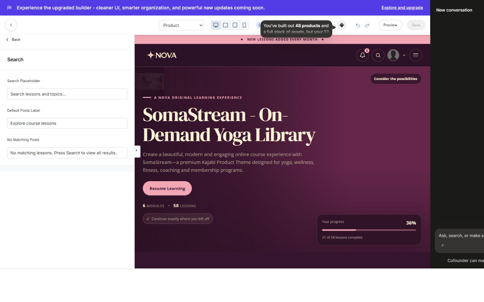 Search controls