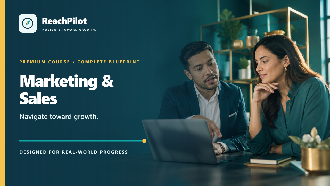 ReachPilot — Marketing & Sales Accelerator template preview