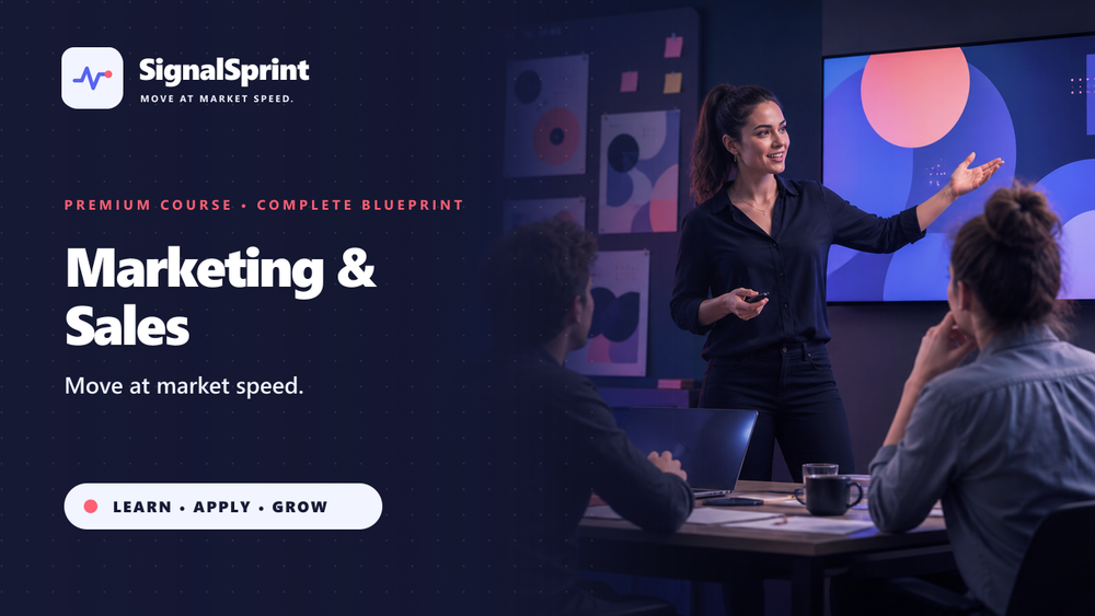 SignalSprint — Marketing & Sales Accelerator theme preview