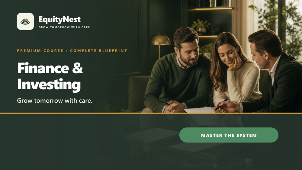 EquityNest — Finance & Investing theme preview