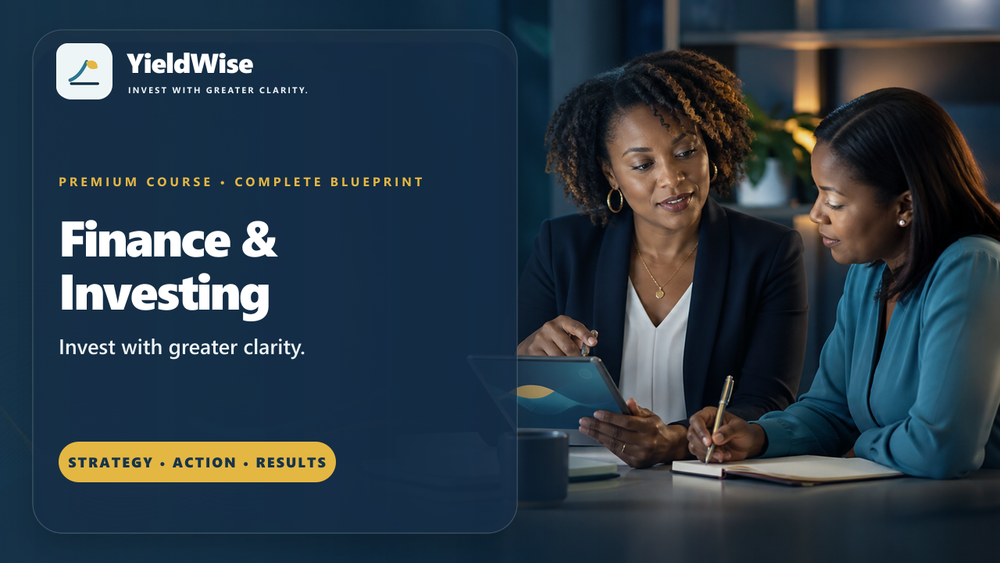 YieldWise — Finance & Investing theme preview